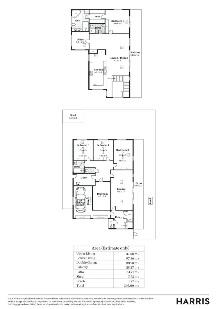 Floorplan of Homely house listing, 20 Alexander Terrace, Port Noarlunga SA 5167