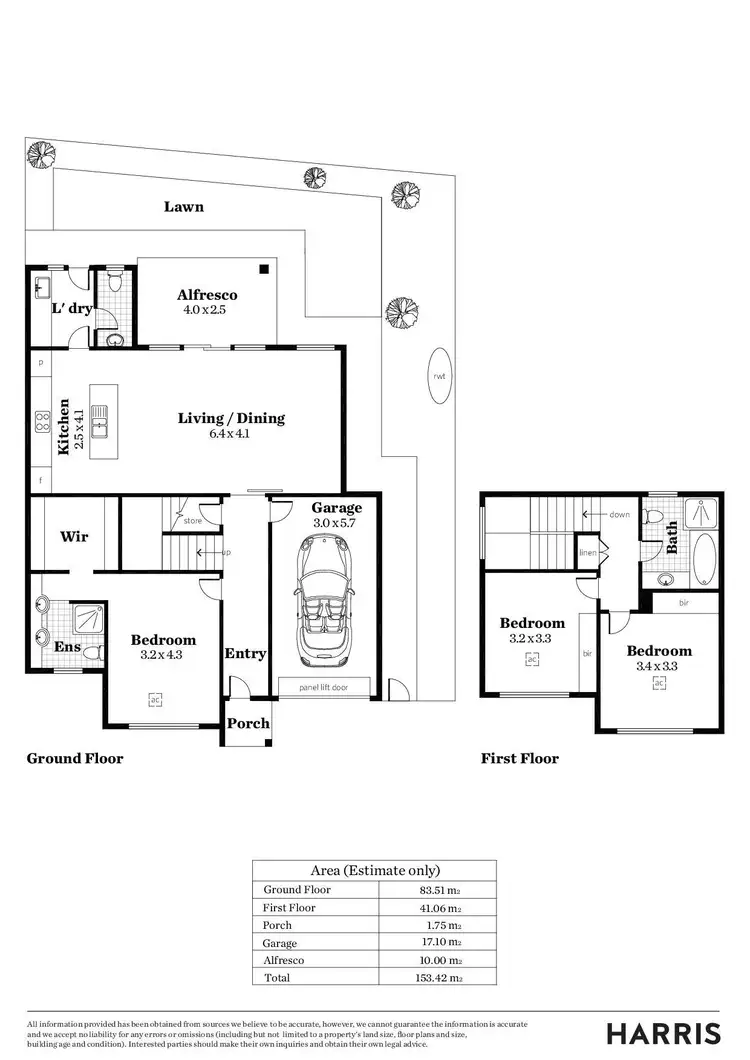 Floorplan of Homely house listing, 5A Gardiner Avenue, Warradale SA 5046