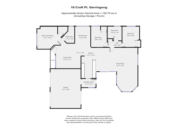 Floorplan of Homely house listing, 19 Croft Place, Gerringong NSW 2534