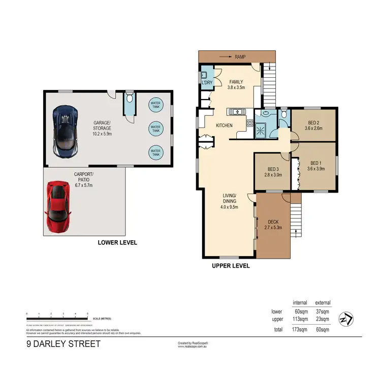 Floorplan of Homely house listing, 9 Darley Street, Toowong QLD 4066