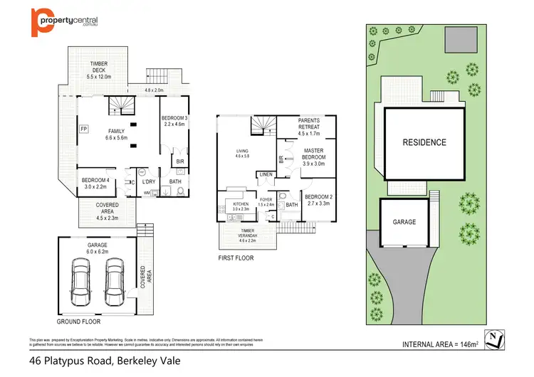 Floorplan of Homely house listing, 46 Platypus Road, Berkeley Vale NSW 2261