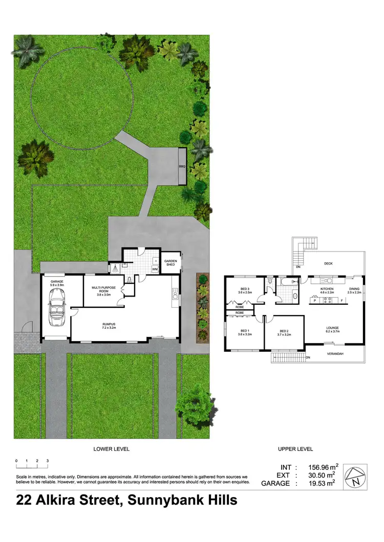 Floorplan of Homely house listing, 22 Alkira Street, Sunnybank Hills QLD 4109