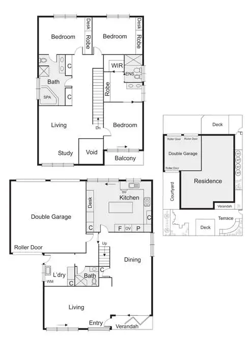 Floorplan of Homely house listing, 21A Pine Avenue, Elwood VIC 3184