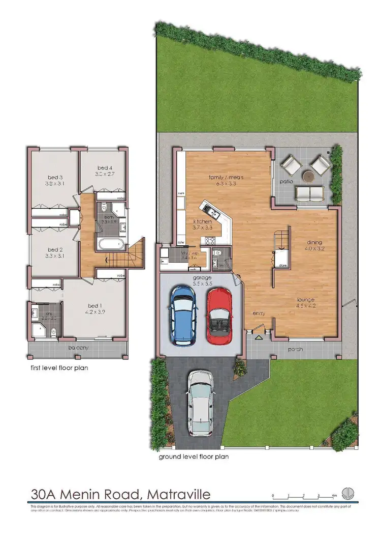 Floorplan of Homely house listing, 30a Menin Road, Matraville NSW 2036