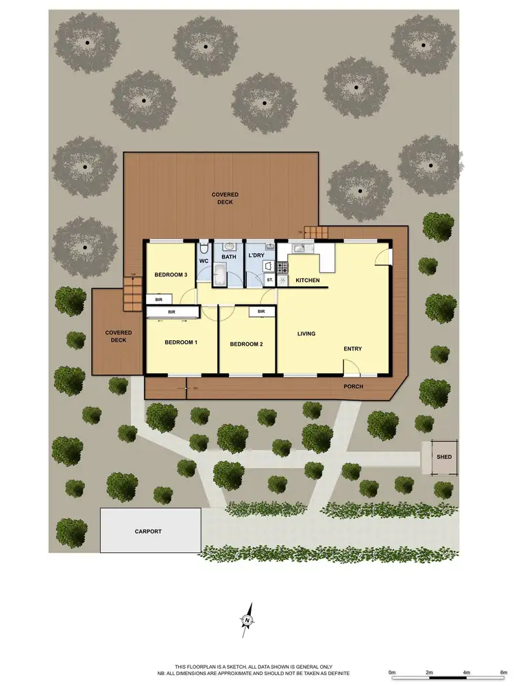 Floorplan of Homely house listing, 5 Bayview Crescent, The Basin VIC 3154