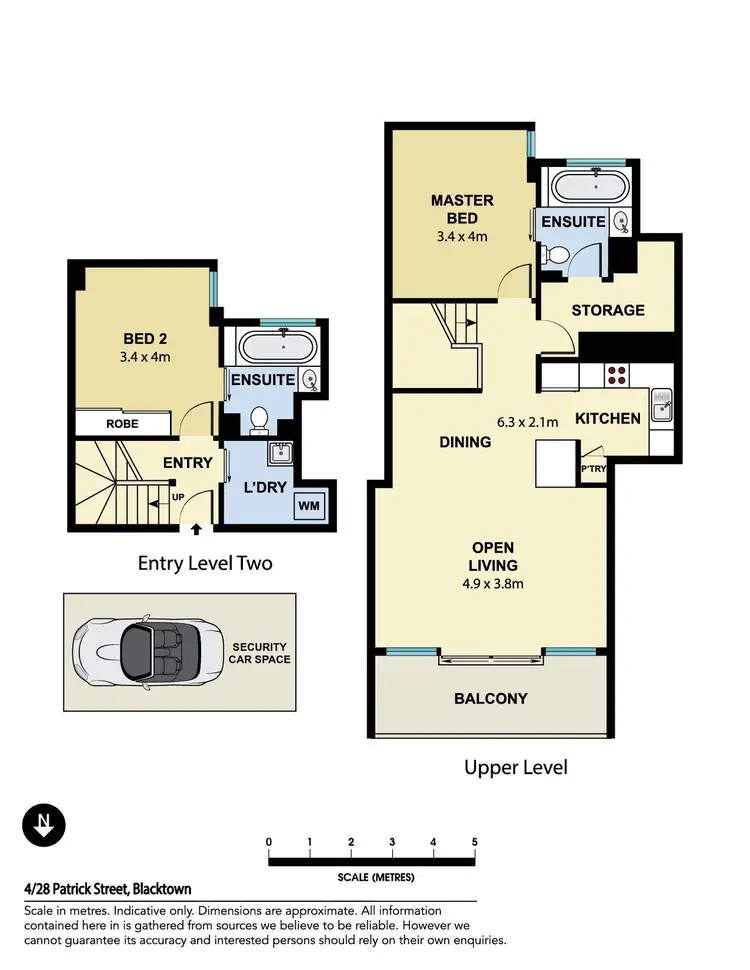 Floorplan of Homely apartment listing, 4/28 Patrick Street, Blacktown NSW 2148