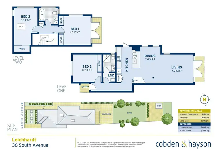 Floorplan of Homely house listing, 36 South Avenue, Leichhardt NSW 2040