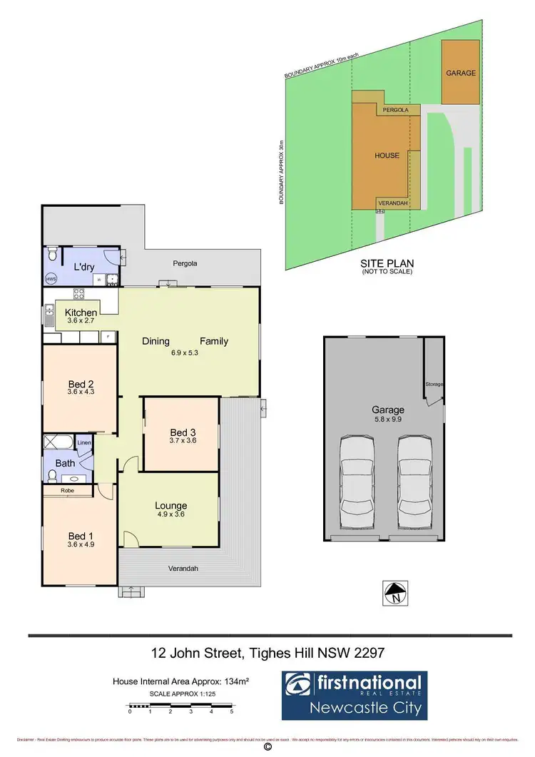 Floorplan of Homely house listing, 2/12 John Street, Tighes Hill NSW 2297