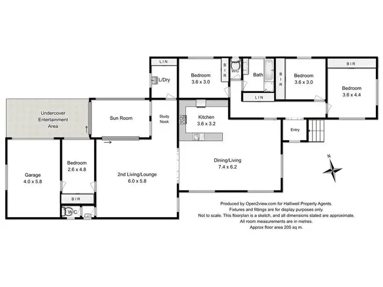 Floorplan of Homely house listing, 30 Berrigan Road, Miandetta TAS 7310