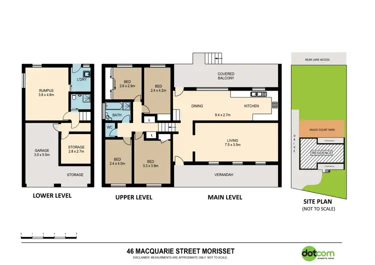 Floorplan of Homely house listing, 46 Macquarie Street, Morisset NSW 2264