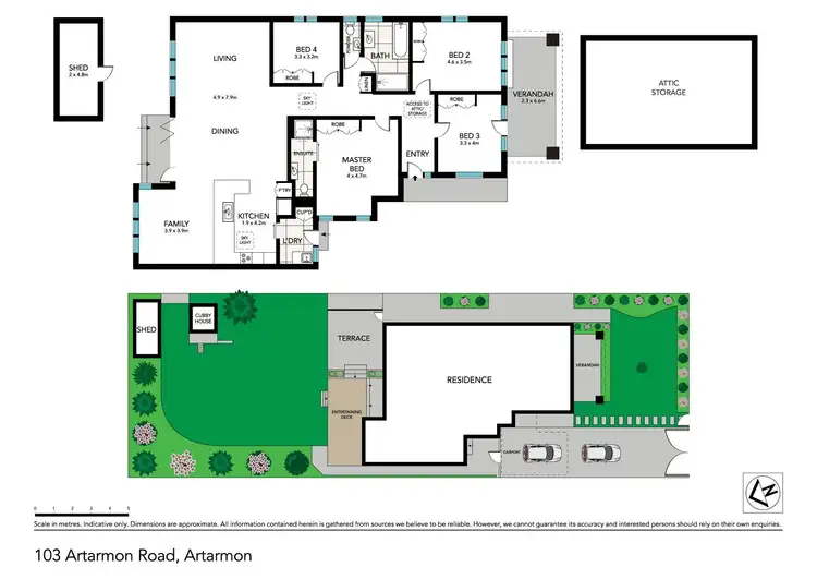 Floorplan of Homely house listing, 103 Artarmon Road, Artarmon NSW 2064