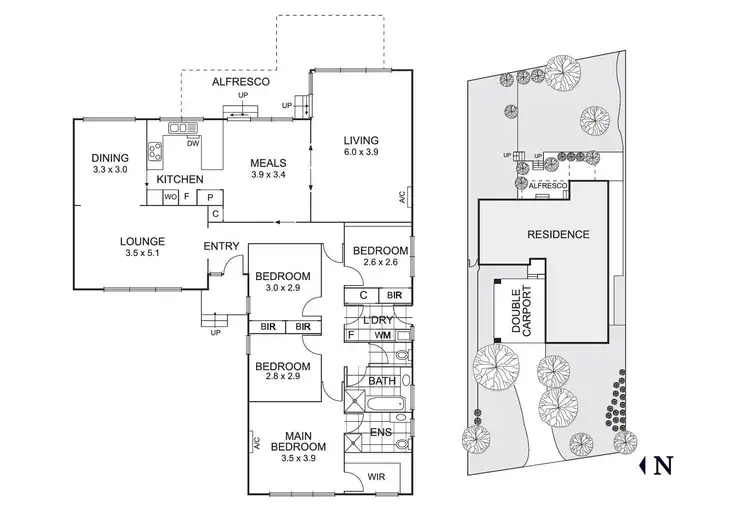 Floorplan of Homely house listing, 3 Crofton Terrace, Doncaster East VIC 3109