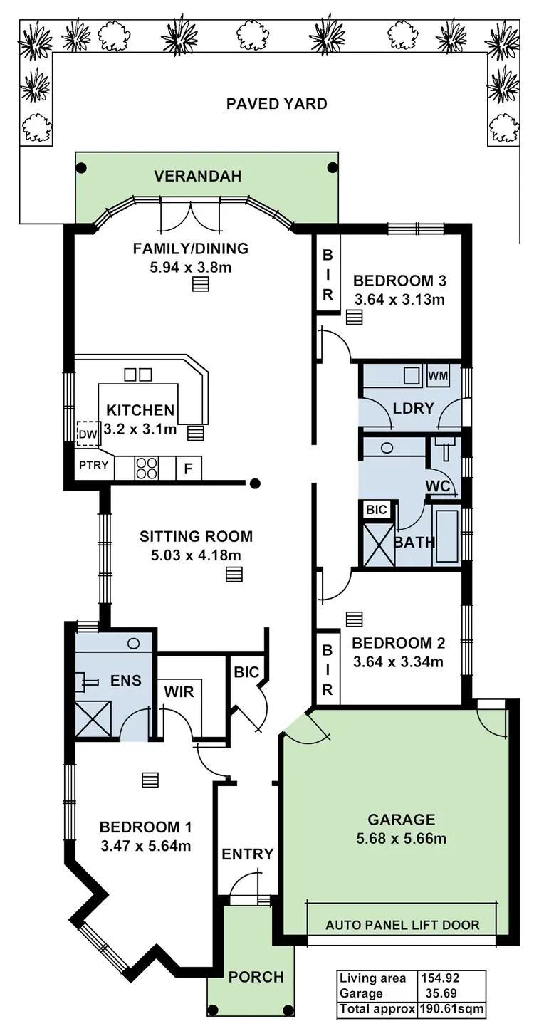 Floorplan of Homely house listing, 58 Cedar Crescent, Glenside SA 5065