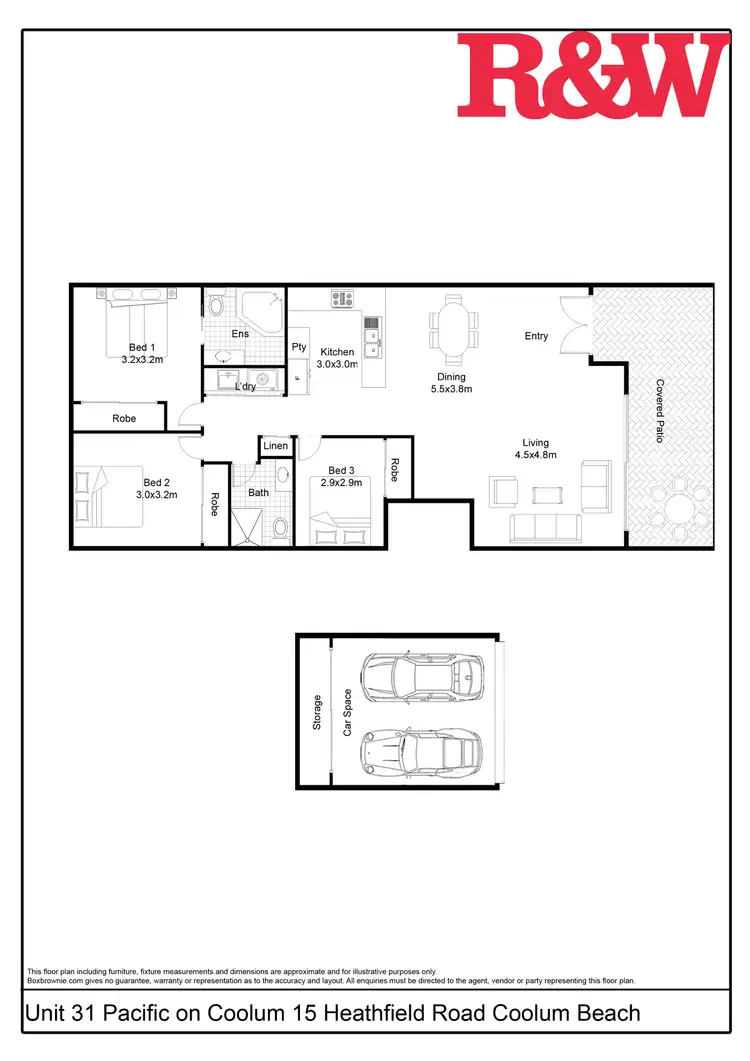 Floorplan of Homely unit listing, 31/15 Heathfield Road, Coolum Beach QLD 4573