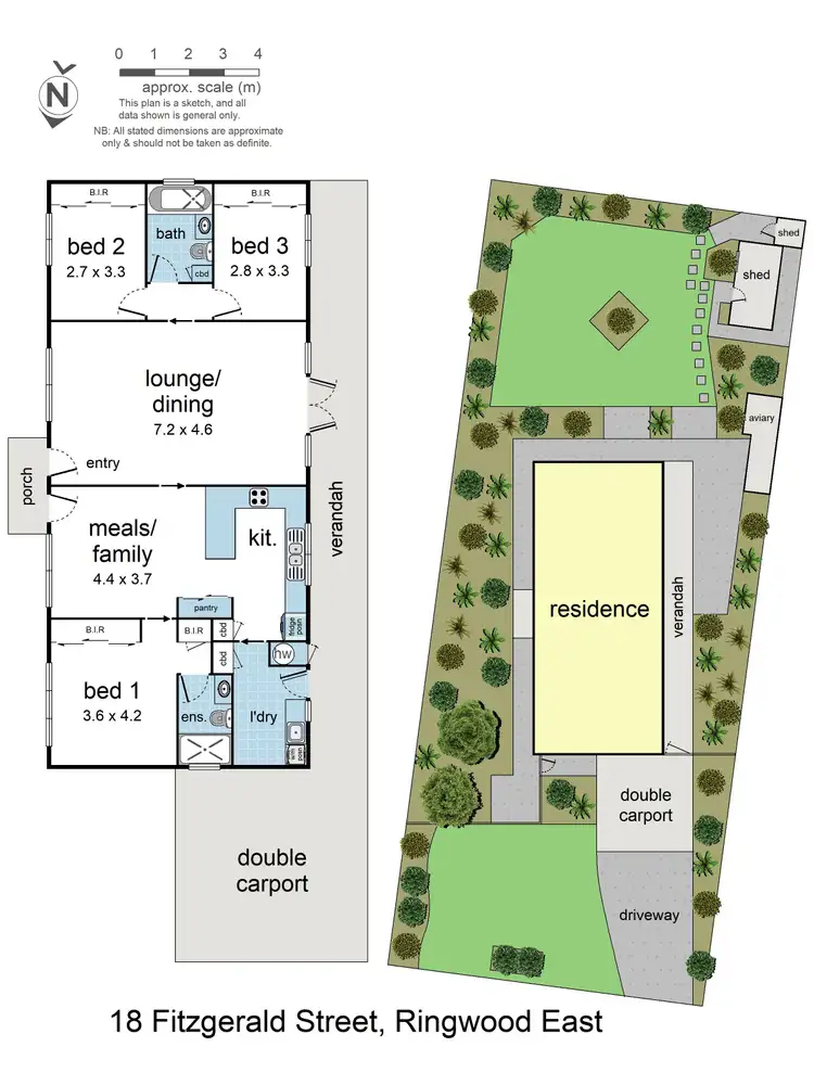Floorplan of Homely house listing, 18 Fitzgerald Street, Ringwood East VIC 3135