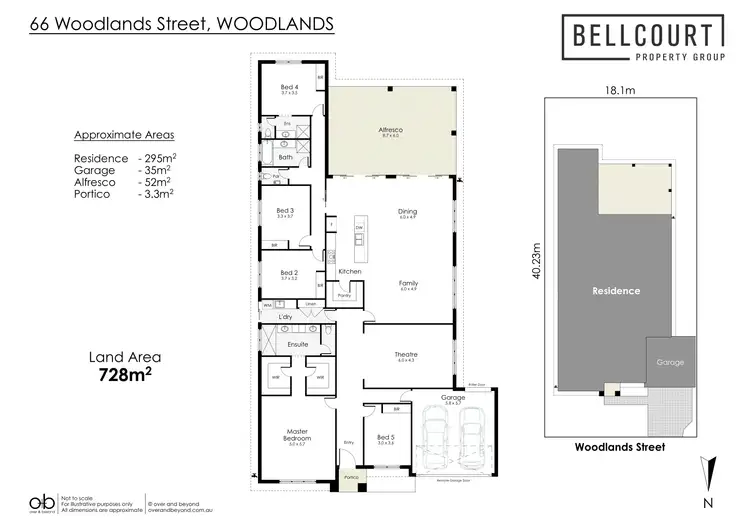 Floorplan of Homely house listing, 66 Woodlands Street, Woodlands WA 6018