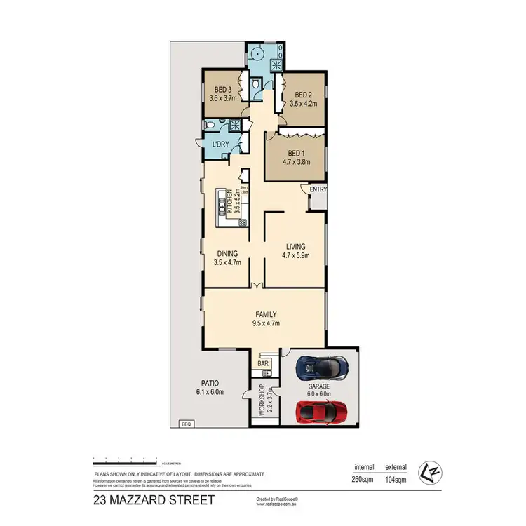 Floorplan of Homely house listing, 23 Mazzard Street, Bellbowrie QLD 4070