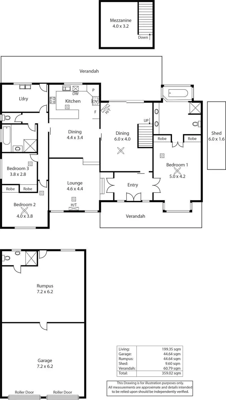 Floorplan of Homely house listing, 21 Rogers Street, Highbury SA 5089