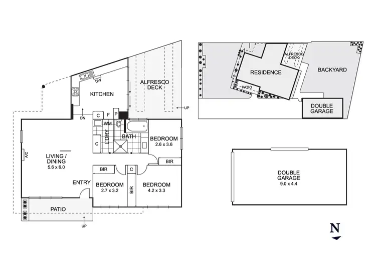 Floorplan of Homely house listing, 4 Zircon Street, Wyndham Vale VIC 3024