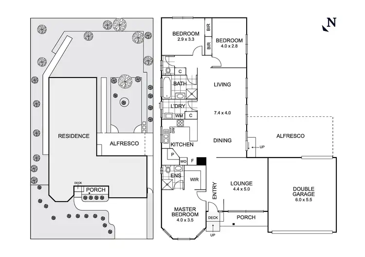 Floorplan of Homely house listing, 25 Pelham Crescent, Wyndham Vale VIC 3024