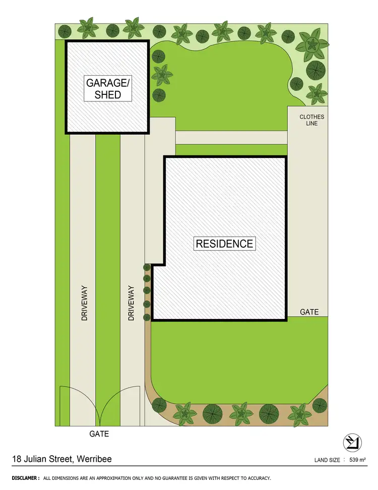 Floorplan of Homely house listing, 18 Julian Street, Werribee VIC 3030