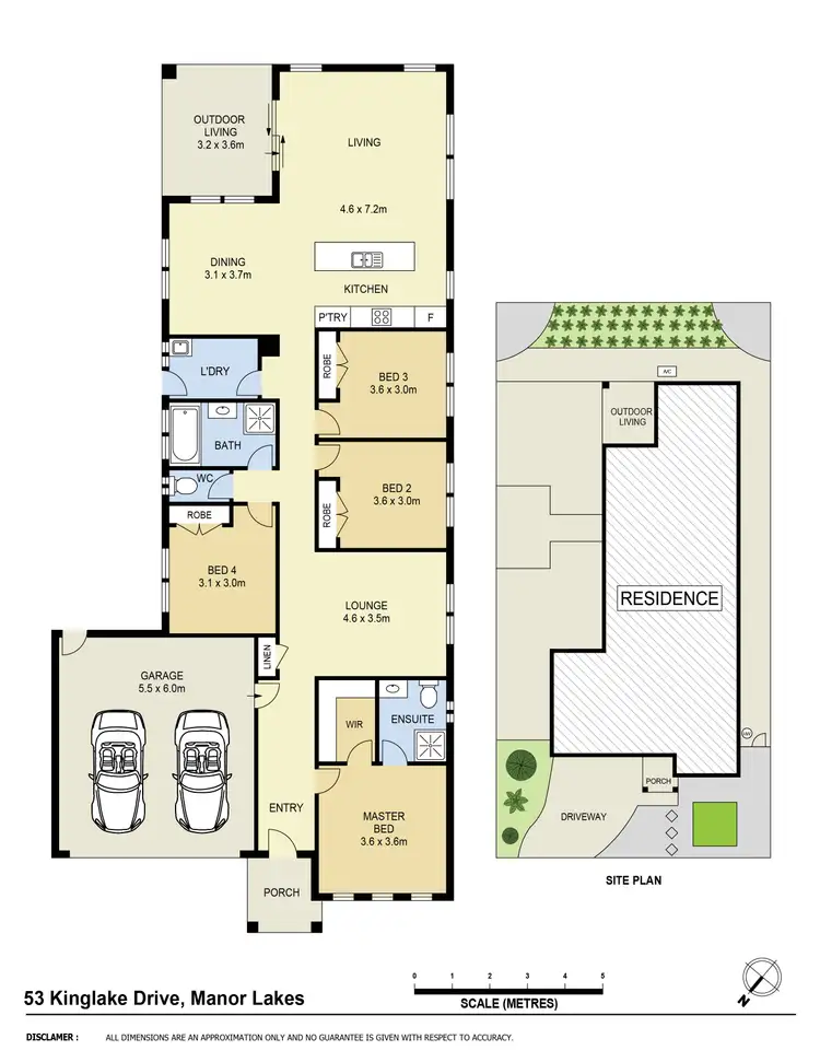 Floorplan of Homely house listing, 53 Kinglake Drive, Wyndham Vale VIC 3024