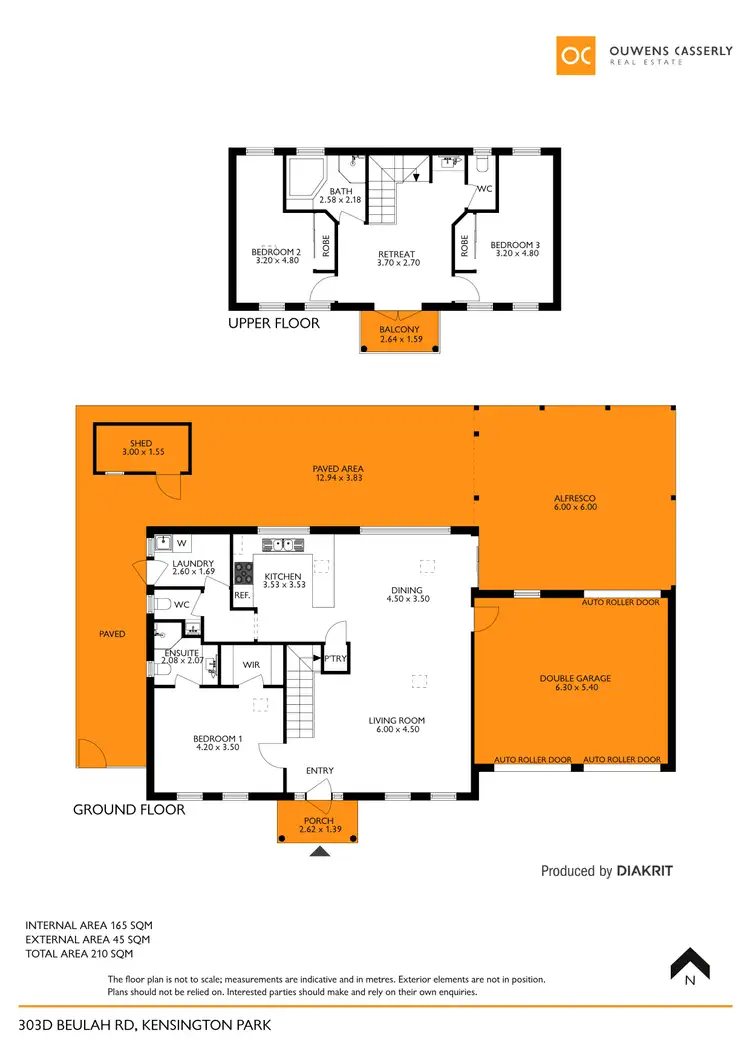 Floorplan of Homely house listing, 303d Beulah Road, Kensington Park SA 5068