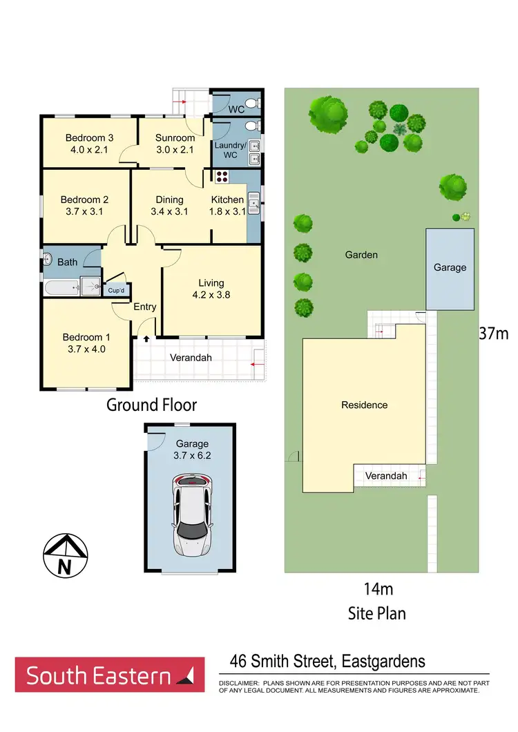 Floorplan of Homely house listing, 46 Smith Street, Eastgardens NSW 2036