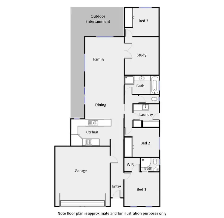 Floorplan of Homely house listing, 31 Sterling Drive, Mildura VIC 3500