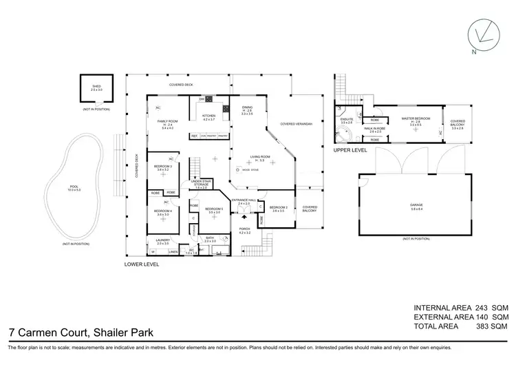 Floorplan of Homely house listing, 7 Carmen Court, Shailer Park QLD 4128