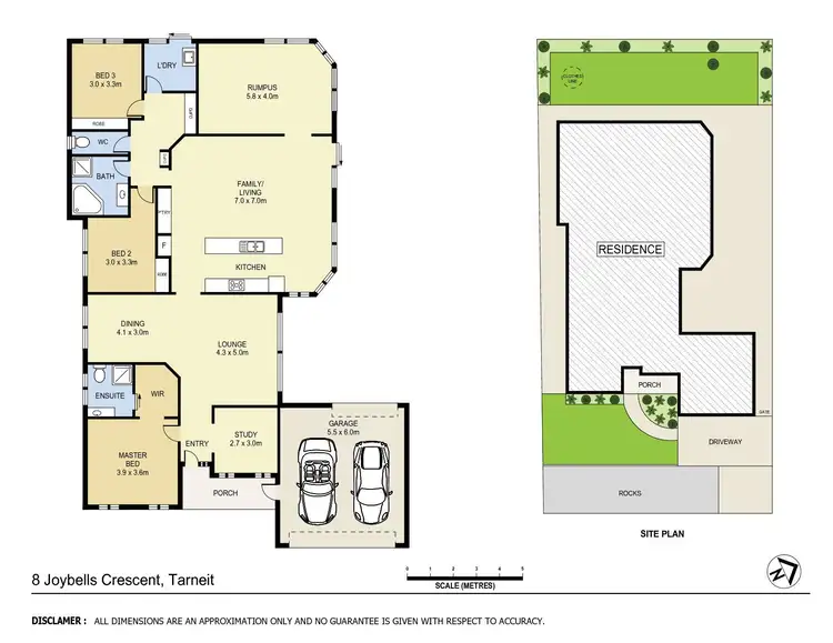 Floorplan of Homely house listing, 8 Joybells Crescent, Tarneit VIC 3029