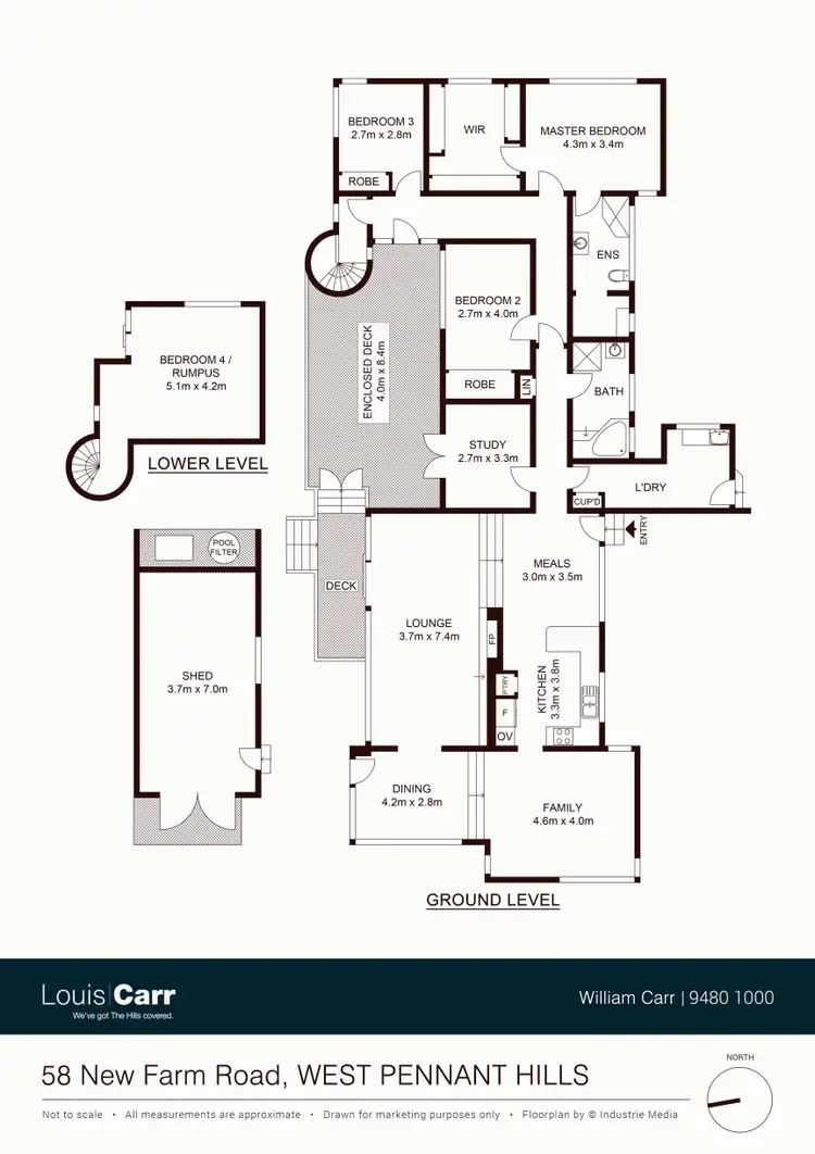 Floorplan of Homely house listing, 58 New Farm Road, West Pennant Hills NSW 2125