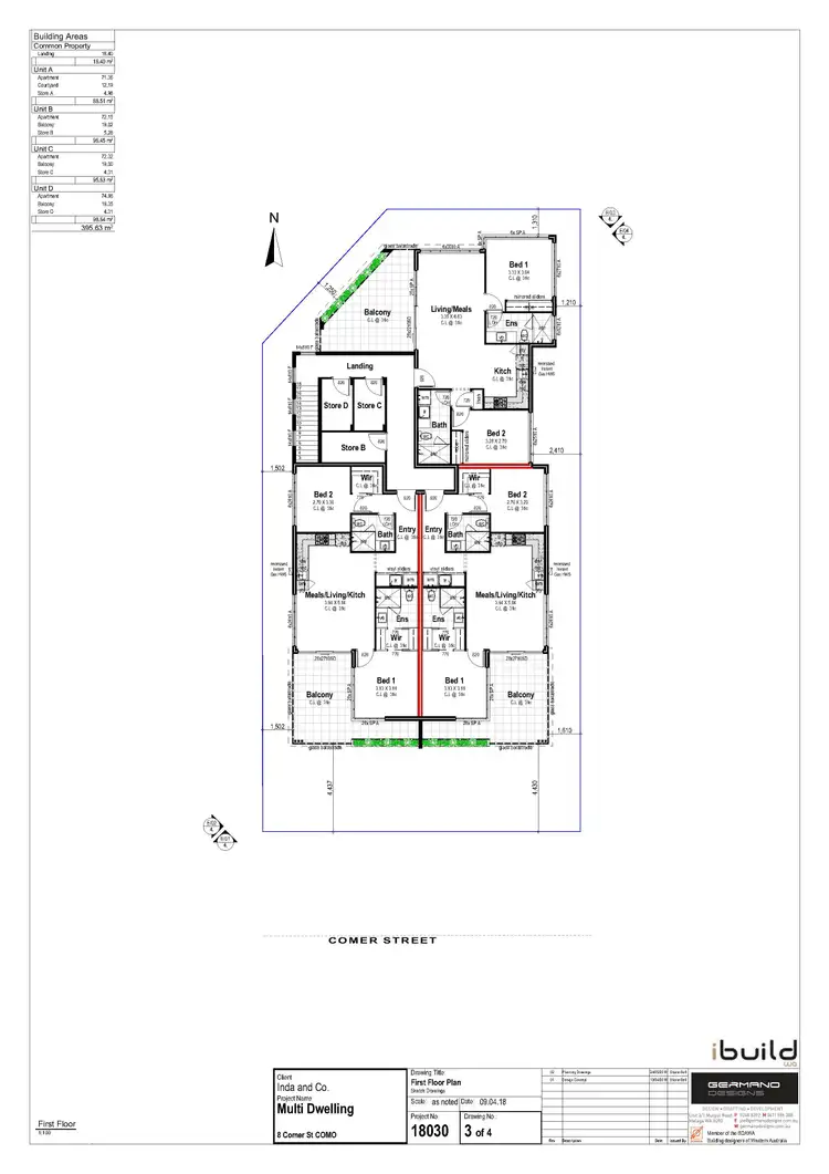 Floorplan of Homely house listing, 8 Comer Street, Como WA 6152