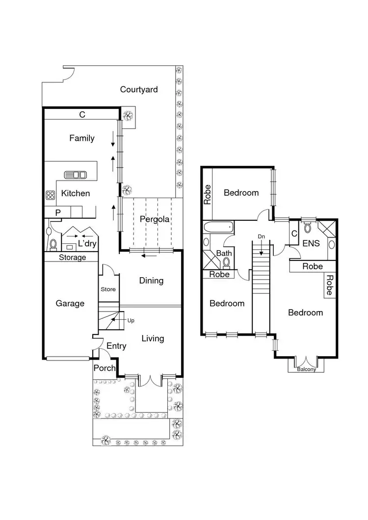 Floorplan of Homely house listing, 12 Morley Street, Port Melbourne VIC 3207