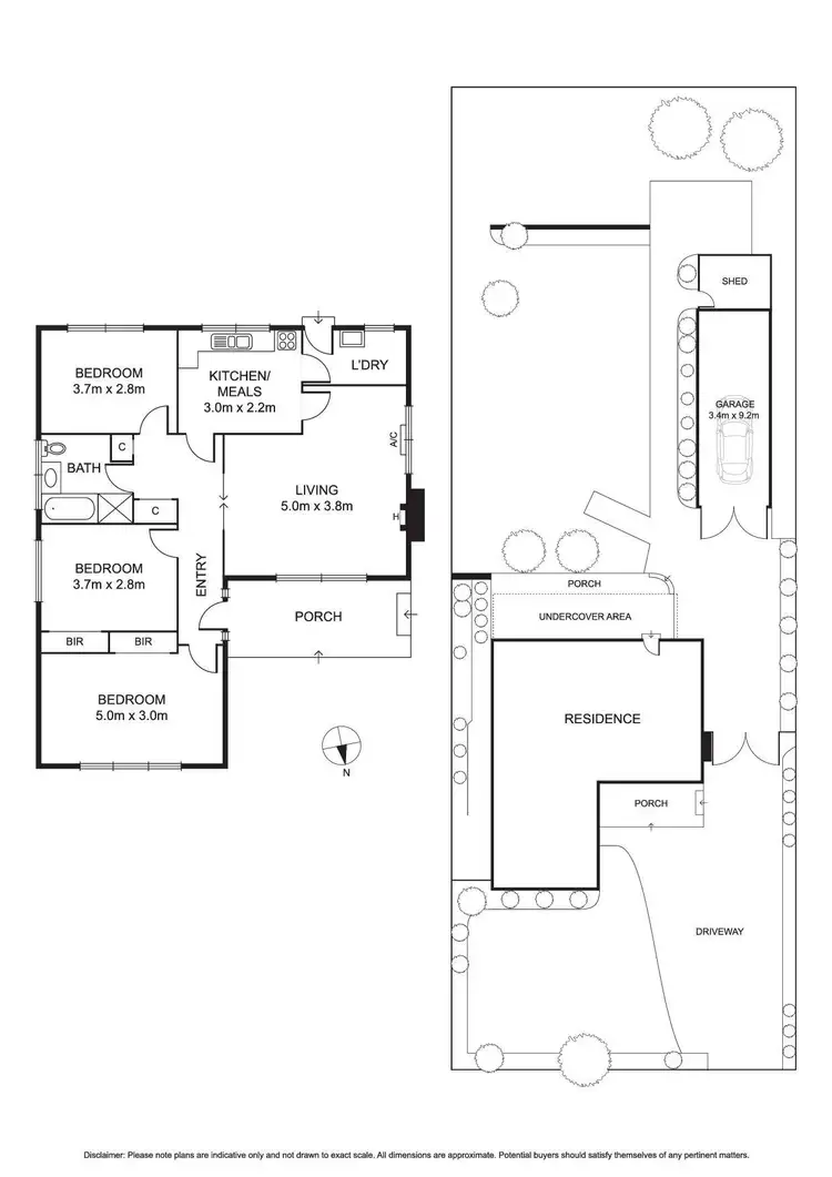 Floorplan of Homely house listing, 7 Dunne Street, Kingsbury VIC 3083