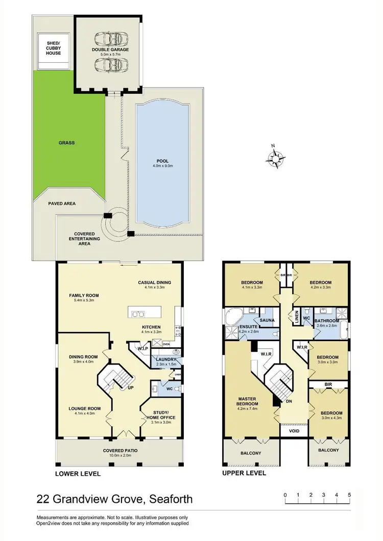 Floorplan of Homely house listing, 22 Grandview Grove, Seaforth NSW 2092