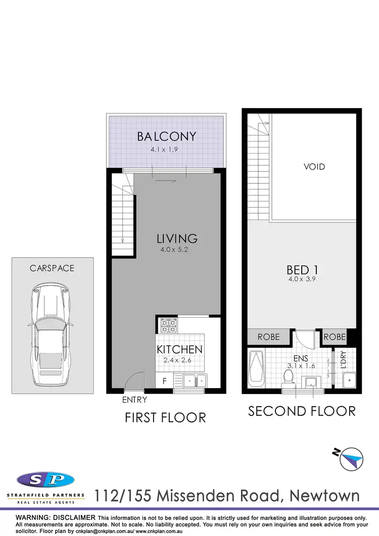 Floorplan of Homely apartment listing, 112/155 Missenden Road, Newtown NSW 2042