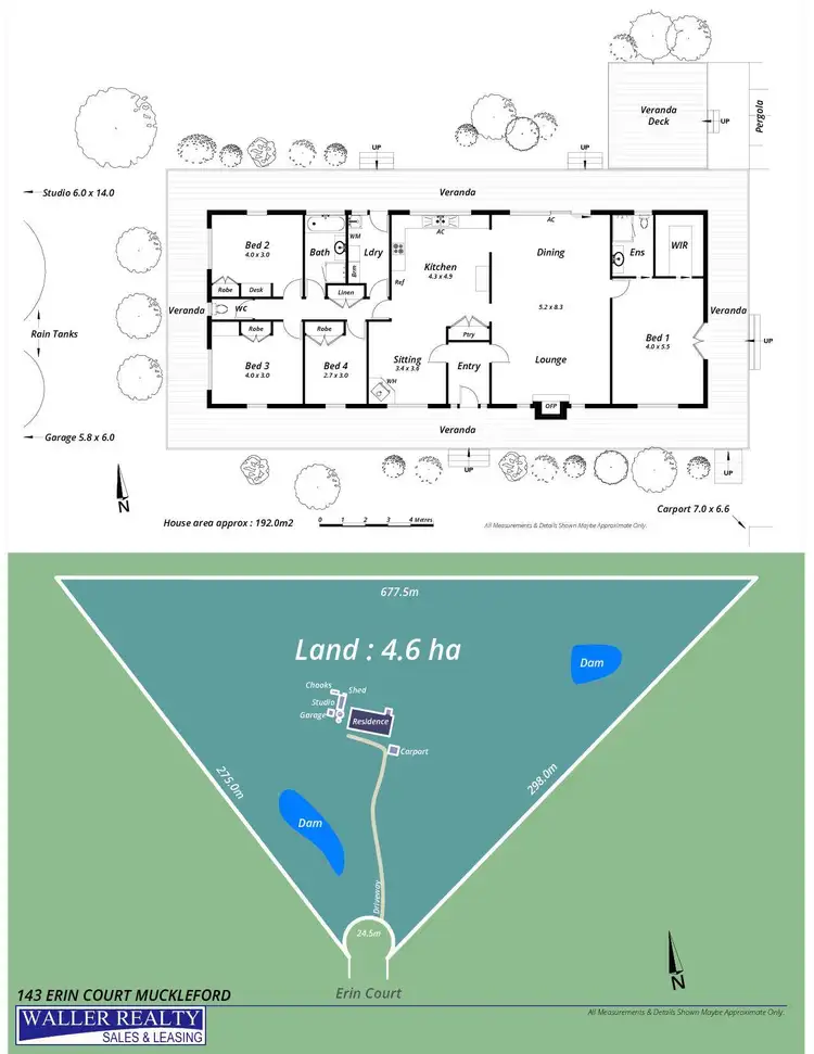 Floorplan of Homely house listing, 143 Erin Court, Muckleford VIC 3451