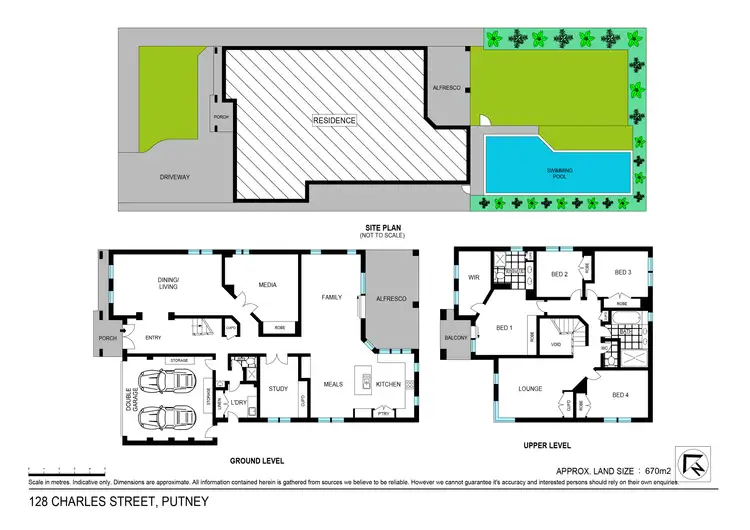 Floorplan of Homely house listing, 128 Charles Street, Putney NSW 2112