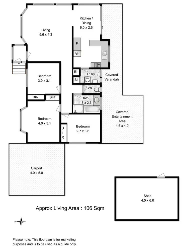 Floorplan of Homely house listing, 23 Erin Close, Brighton TAS 7030