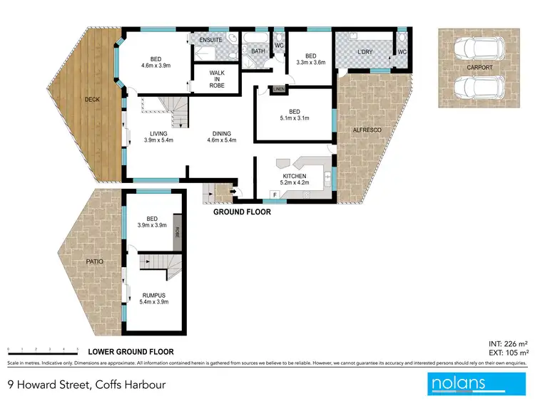 Floorplan of Homely house listing, 9 Howard Street, Coffs Harbour NSW 2450
