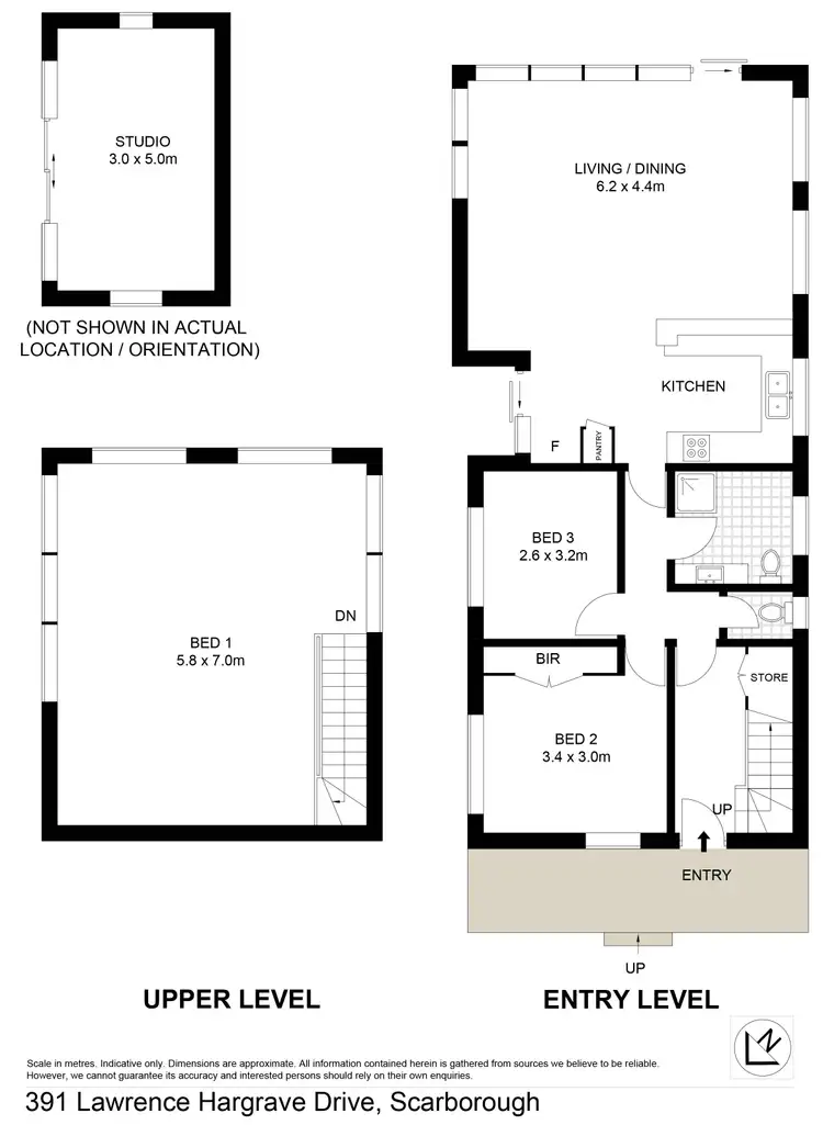 Floorplan of Homely house listing, 391 Lawrence Hargrave Drive, Scarborough NSW 2515