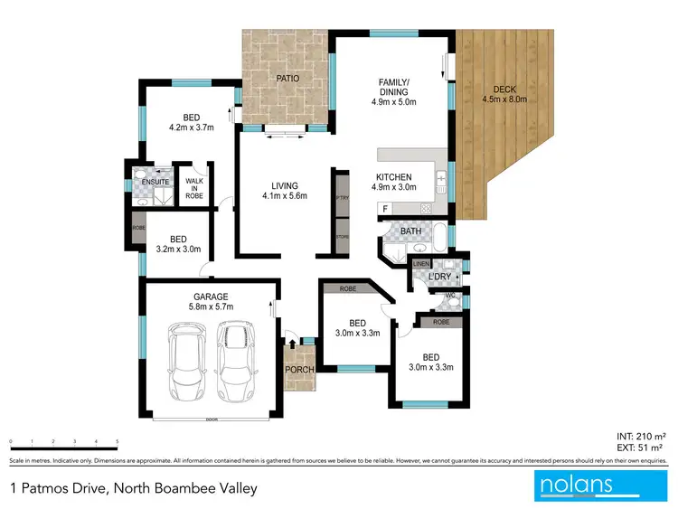 Floorplan of Homely house listing, 1 Patmos Drive, North Boambee Valley NSW 2450