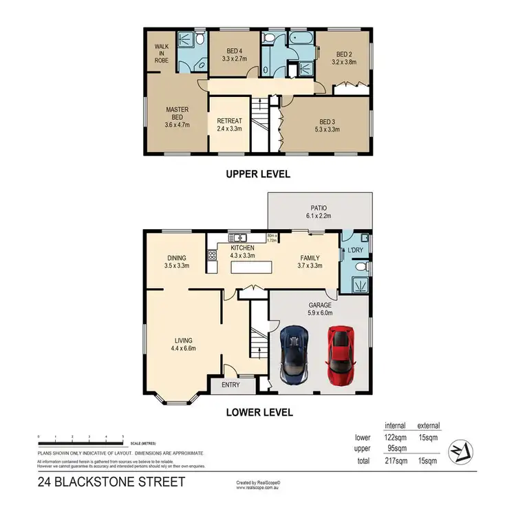 Floorplan of Homely house listing, 24 Blackstone Street, Indooroopilly QLD 4068