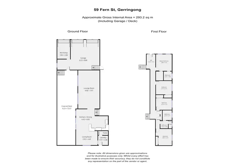 Floorplan of Homely house listing, 59 Fern Street, Gerringong NSW 2534