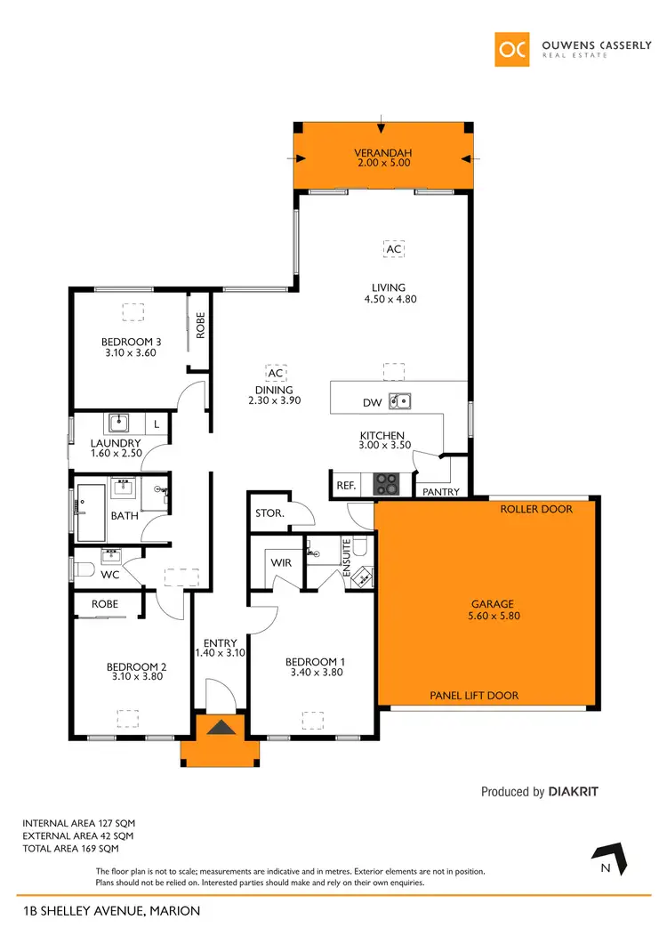 Floorplan of Homely house listing, 1B Shelley Avenue, Marion SA 5043