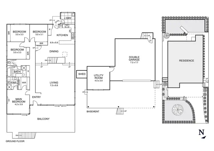 Floorplan of Homely house listing, 18 Latrobe Street, Bulleen VIC 3105