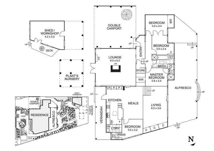 Floorplan of Homely house listing, 247 Pitt Street, Eltham VIC 3095