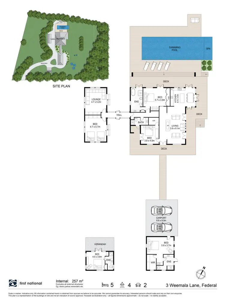 Floorplan of Homely house listing, 3 Weemala Lane, Federal NSW 2480