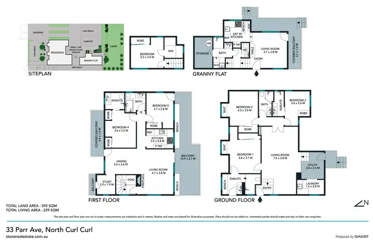 Floorplan of Homely house listing, 33 Parr Avenue, North Curl Curl NSW 2099